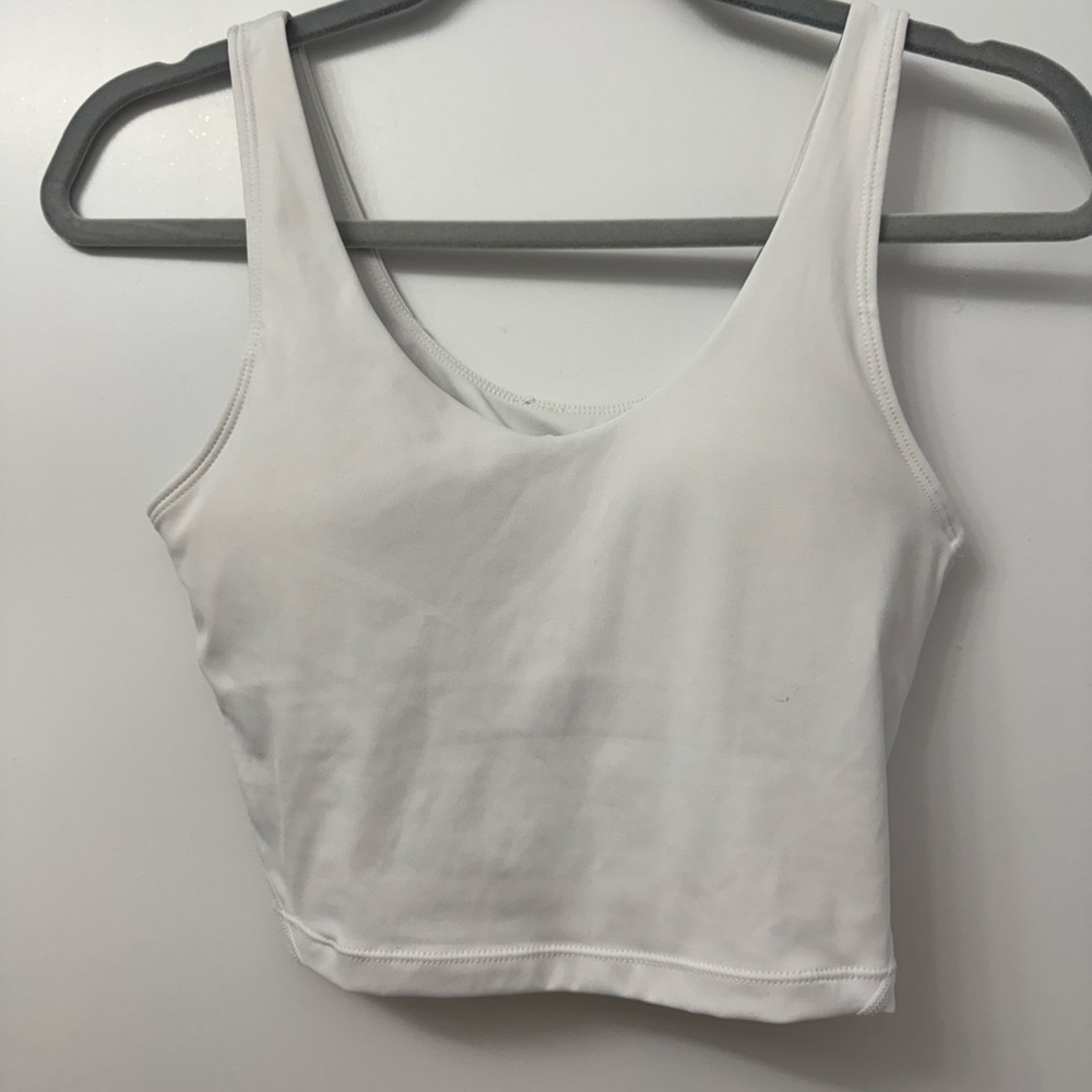 lululemon athletica White Tank Top